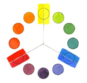 split-primary color wheel